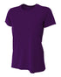 A4 Women's Cooling Performance Crew, Sizes 2XL-4XL (NW3201), Color 'Purple'